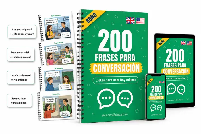 Bono 3 — 200 Frases para Conversación