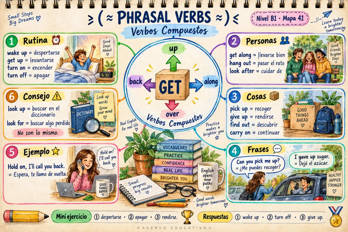 Mapa mental - Phrasal Verbs (B1)